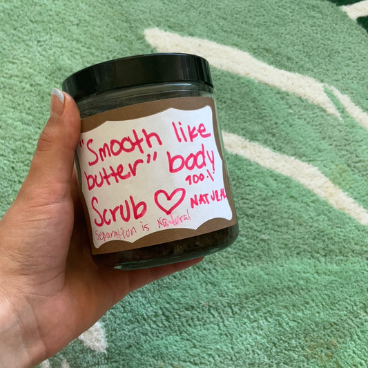 “ Smooth like butter” body scrub